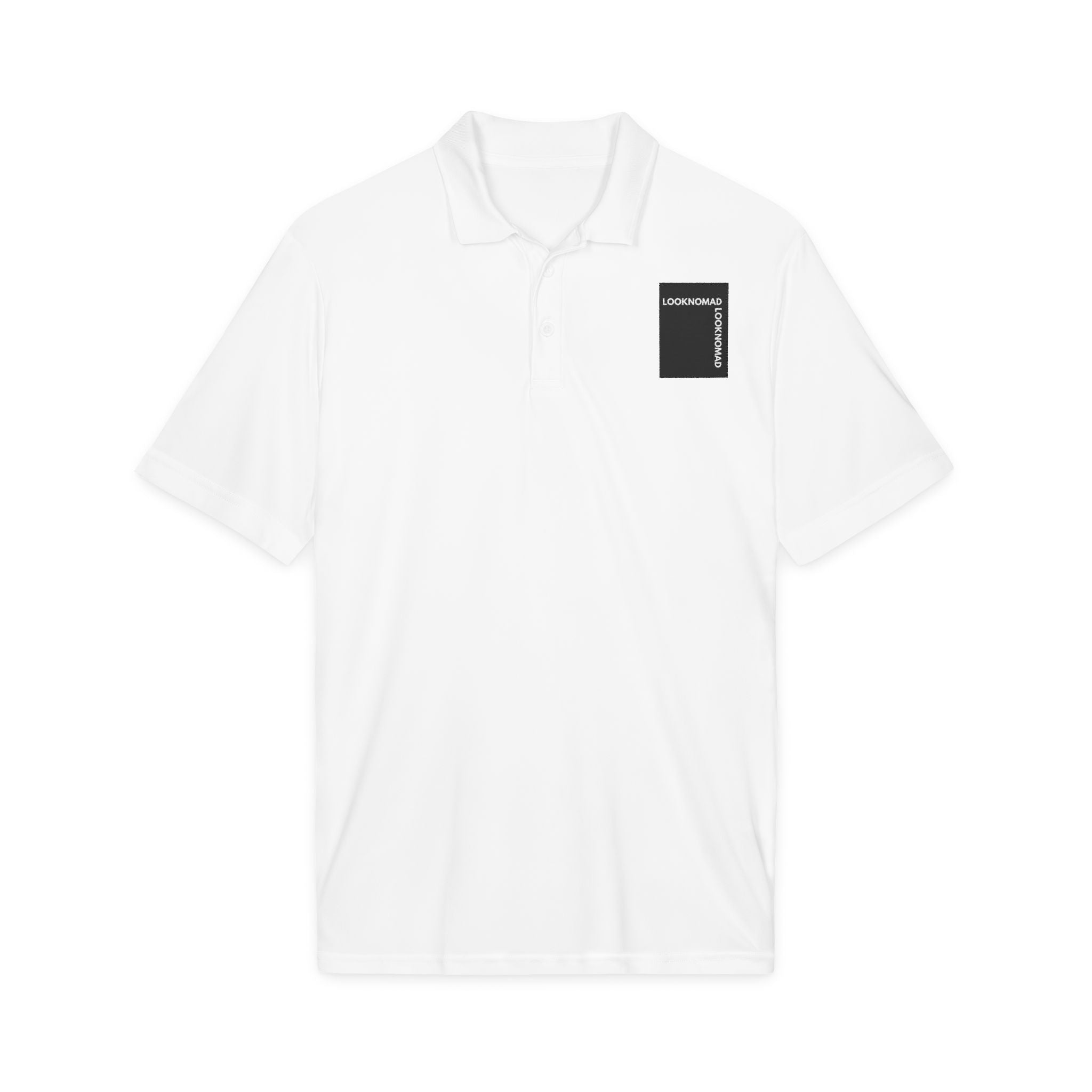 Performance Polo Shirt — Chest Logo "LOOKNOMAD"