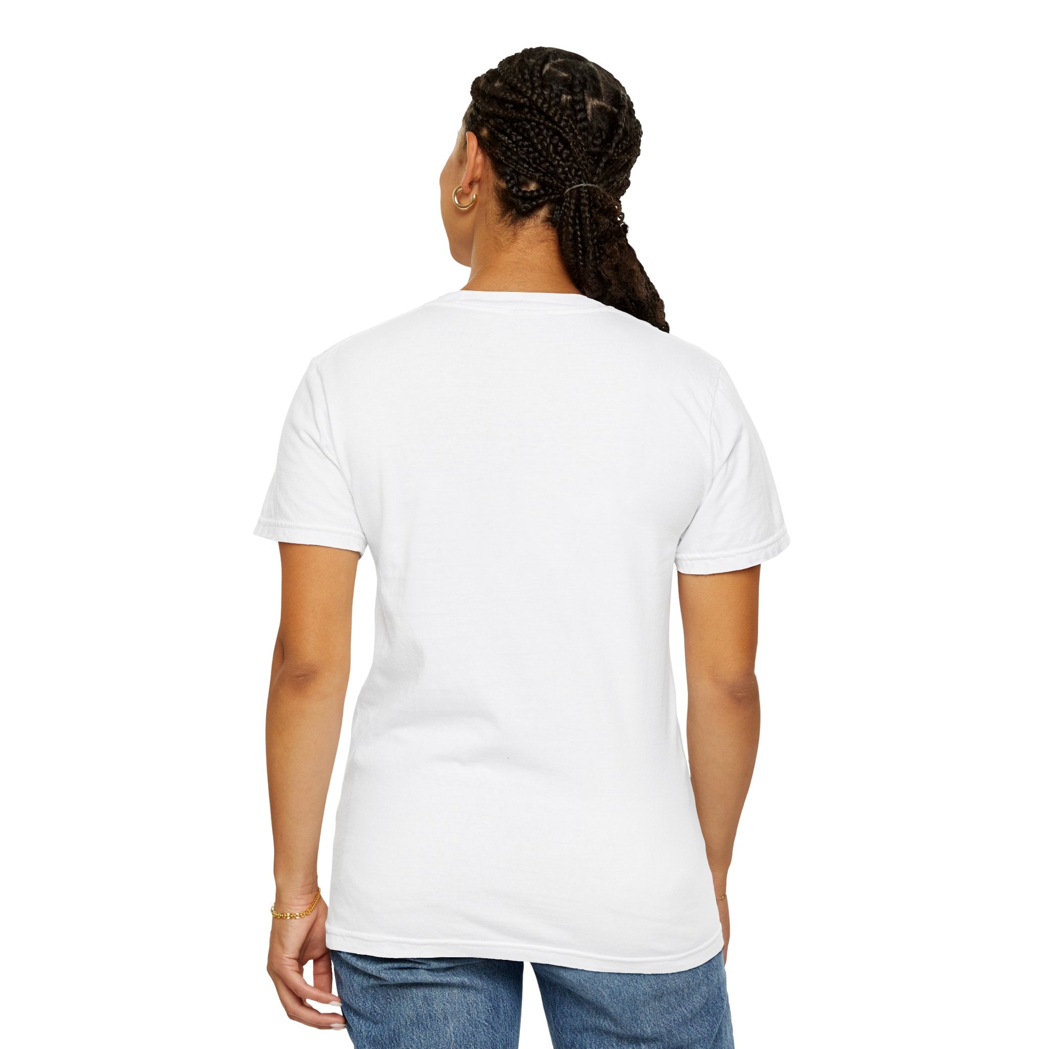'Look Now, Look Forward' Minimalist White T-Shirt