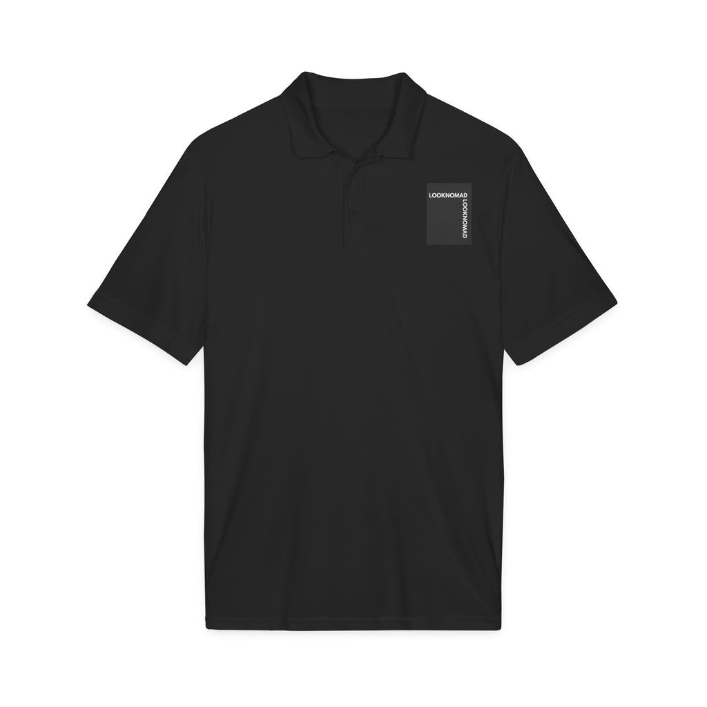 Performance Polo Shirt — Chest Logo "LOCKNOMAS"