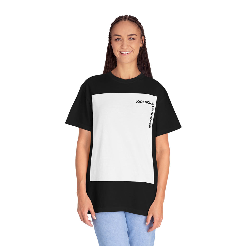 'Look Now, Look Forward' Minimalist White T-Shirt