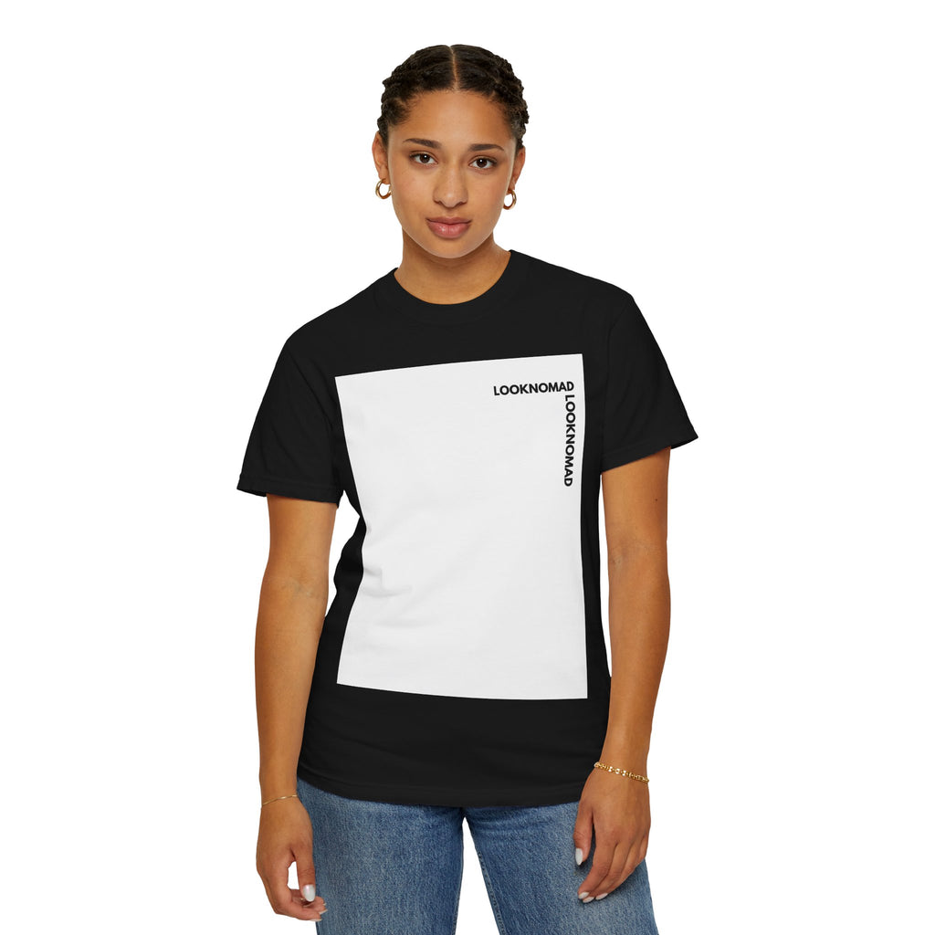 'Look Now, Look Forward' Minimalist White T-Shirt