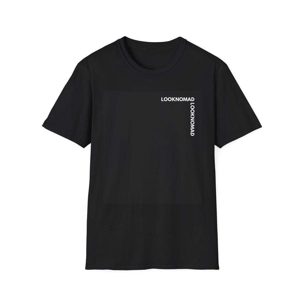 LOOKNOMAD Minimalist Black Square Graphic T-Shirt