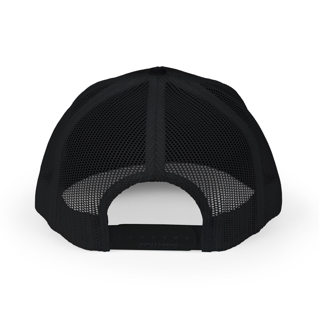 Minimal Vertical Logo Trucker Cap