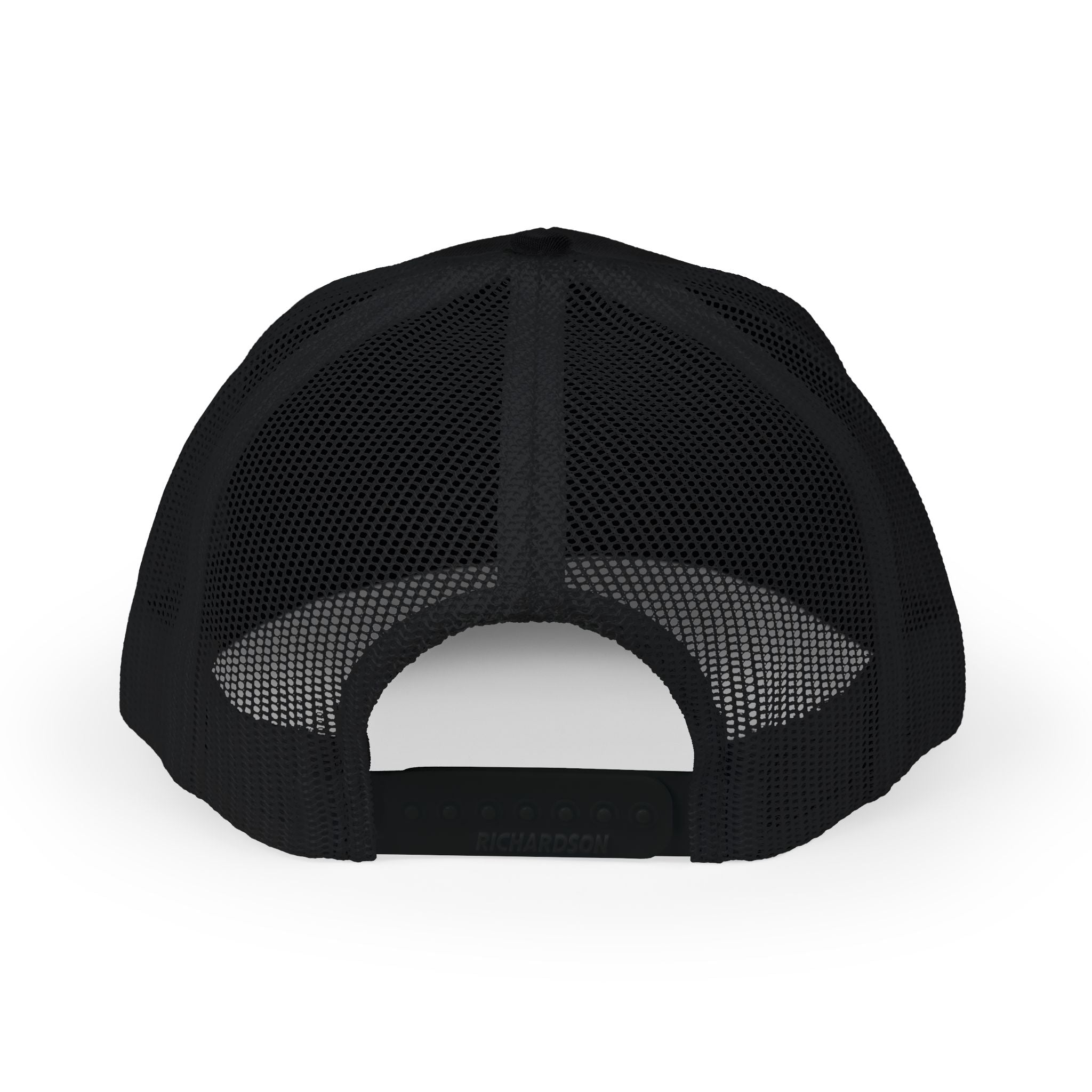Minimal Vertical Logo Trucker Cap