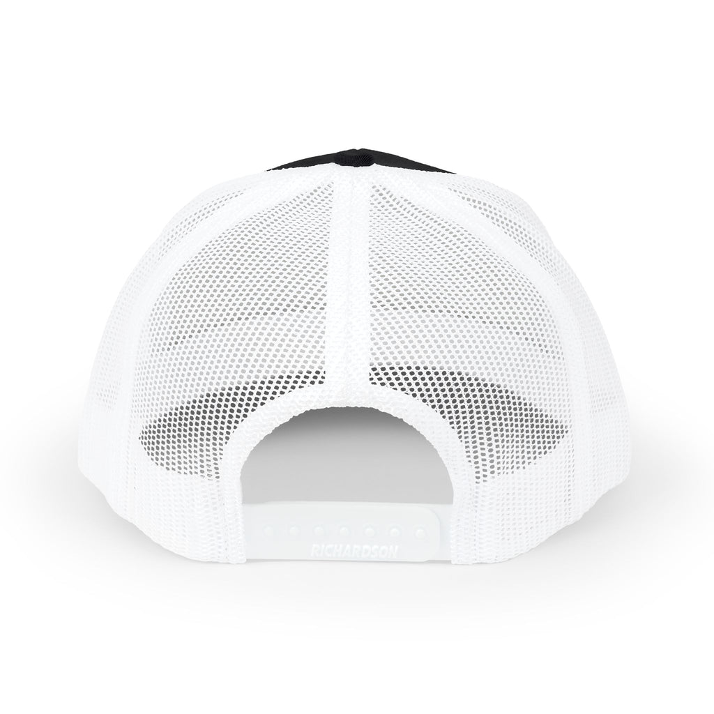 Minimal Vertical Logo Trucker Cap