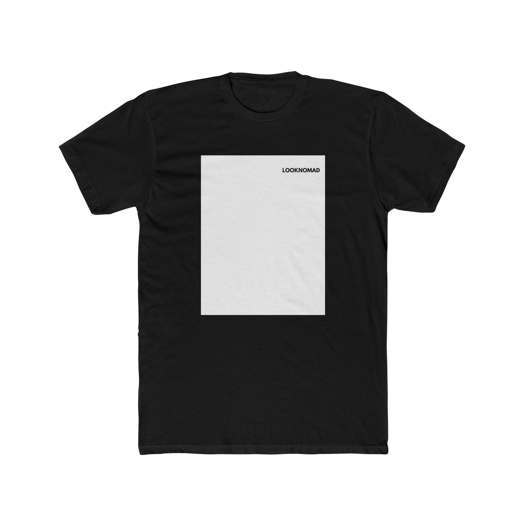 Minimal 'LOOKINCHAOS' Chest Logo T-Shirt - Casual Streetwear Tee