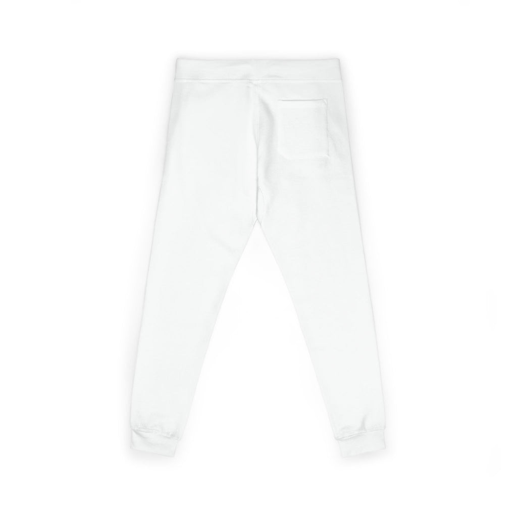 Embroidered Fleece Sweatpants — Minimal Pocket Stitch Joggers
