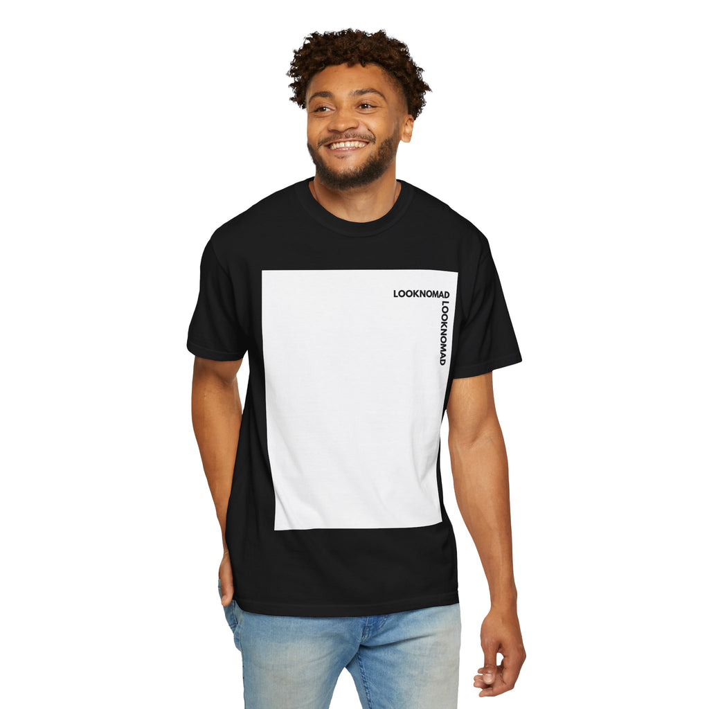 'Look Now, Look Forward' Minimalist White T-Shirt