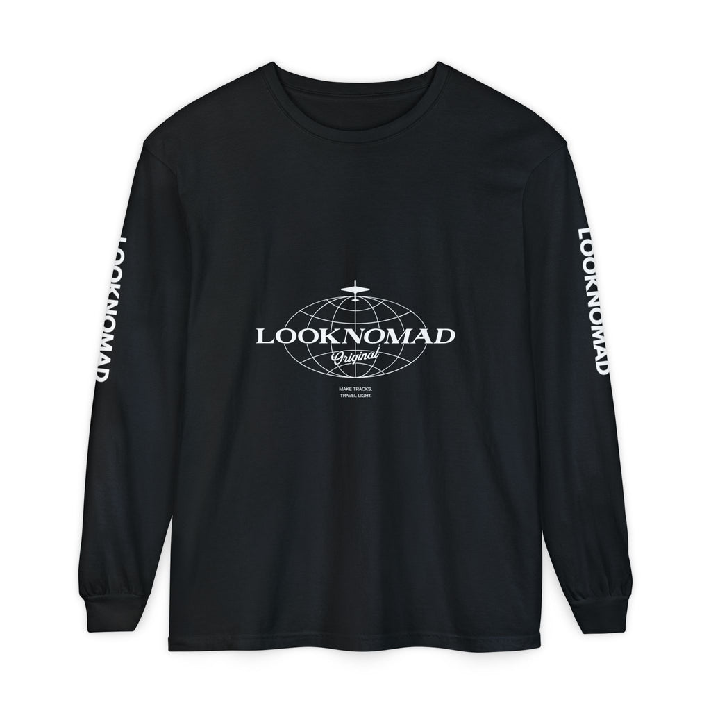 LookNomad Globe Long Sleeve Tee