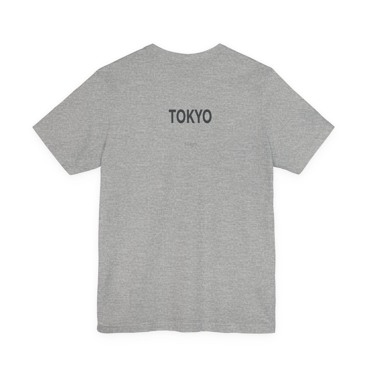 LOOK Graphic Tee — Minimal Japanese Accent Chest Print