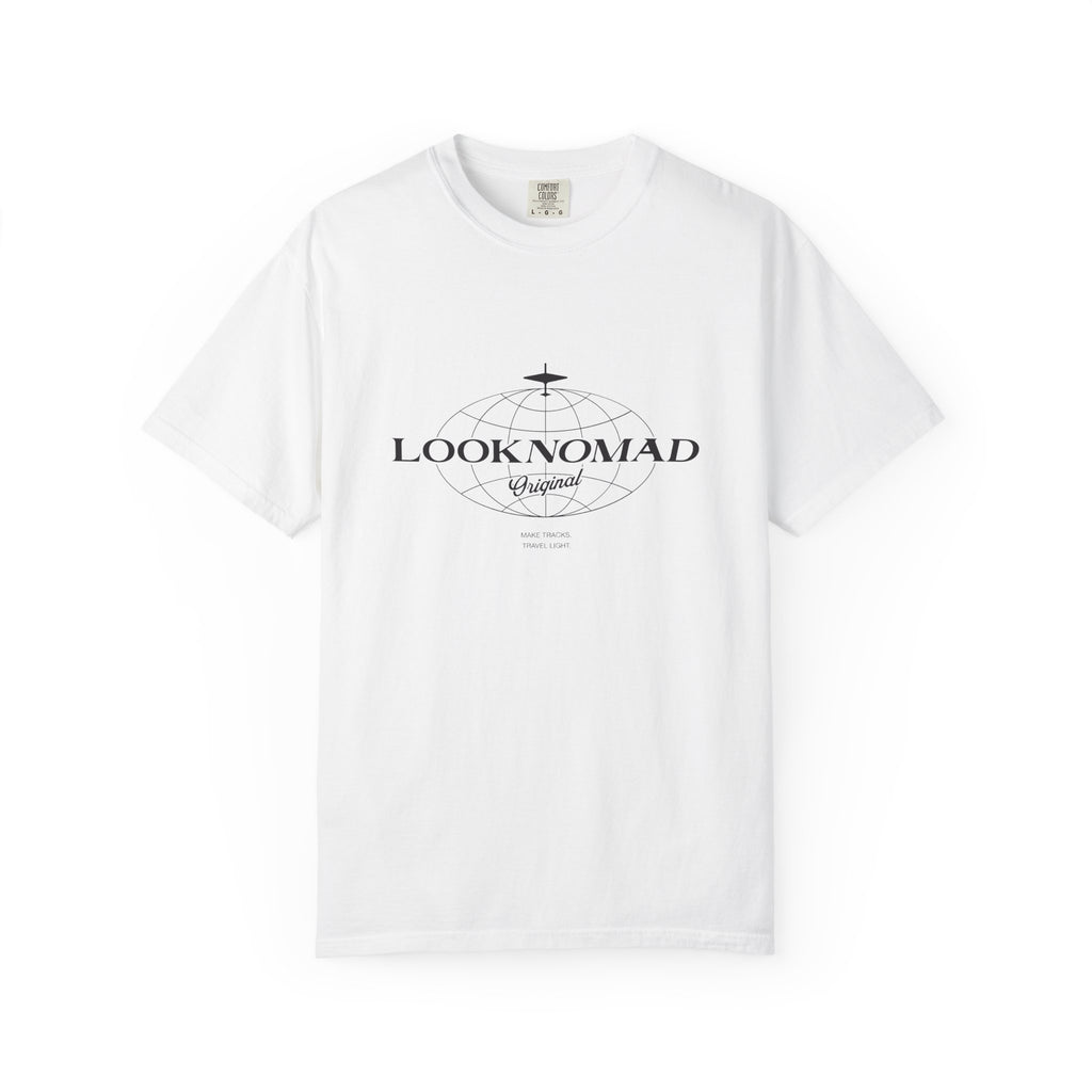 'Look Now, Look Forward' Minimalist White T-Shirt
