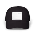Nomad Cap — Minimal Black Embroidered Patch Hat