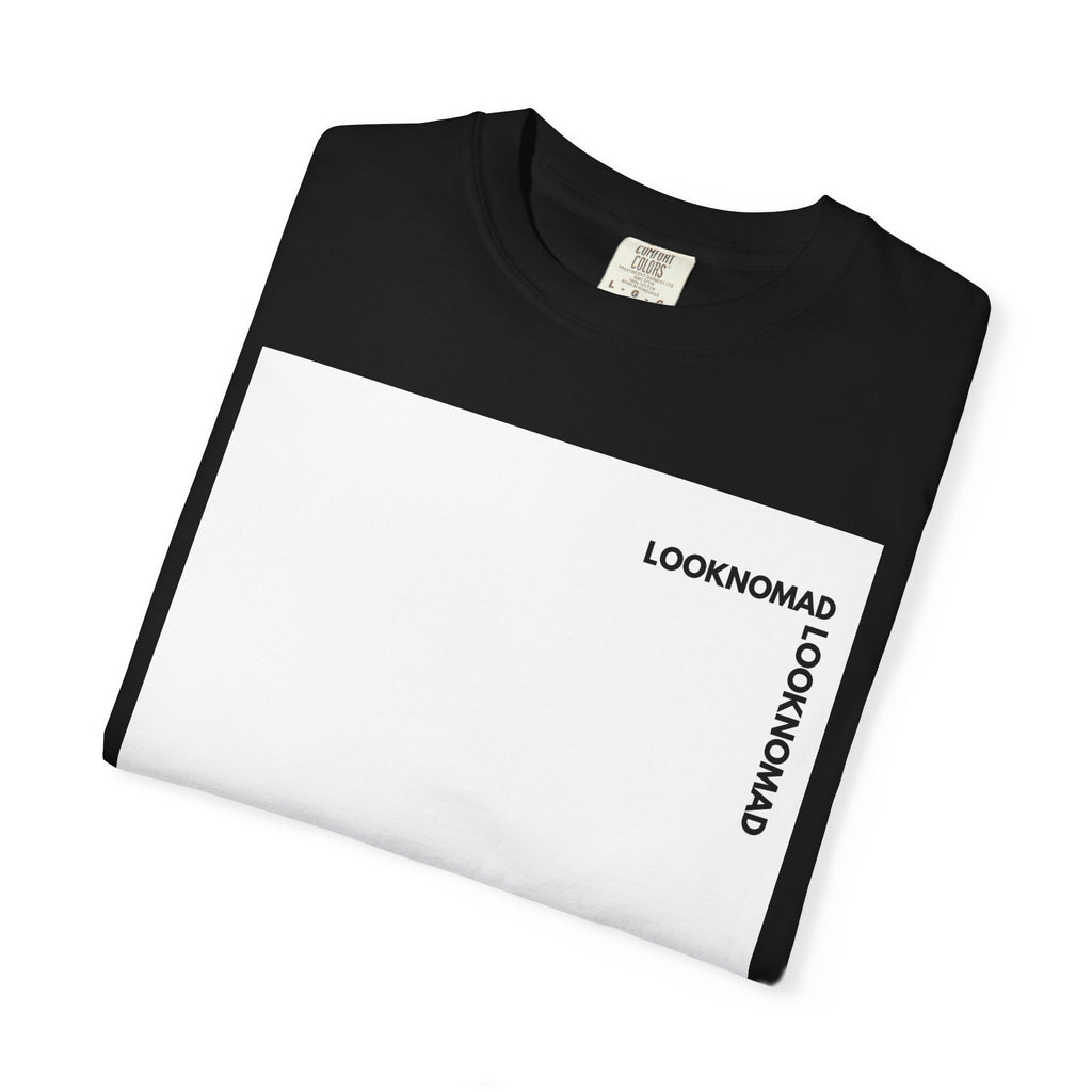 'Look Now, Look Forward' Minimalist White T-Shirt