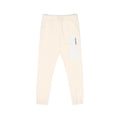 UNISEX LOOKNOMAD - Charcoal/White Garment-Dyed Fleece Sweatpants — Minimal Side Patch Lounge Joggers