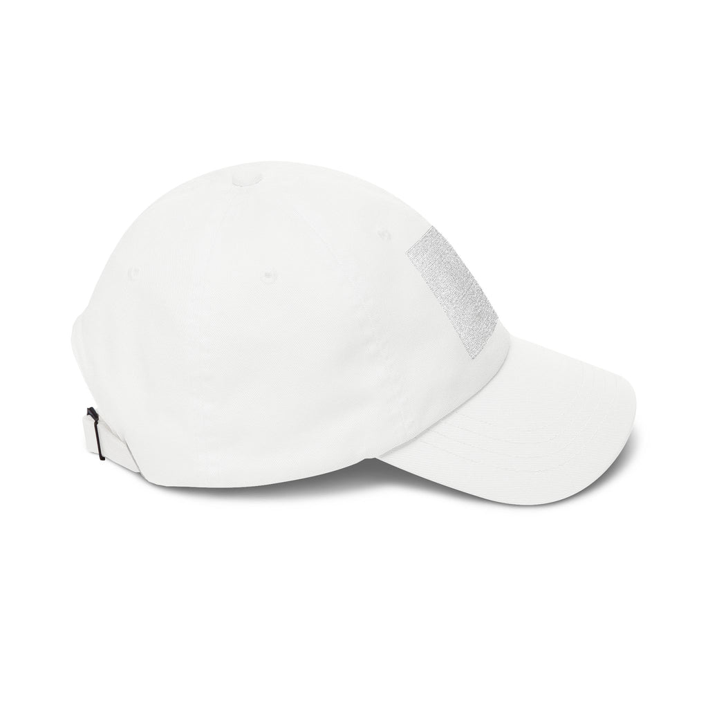 Nomad Cap — Minimal Black Embroidered Patch Hat