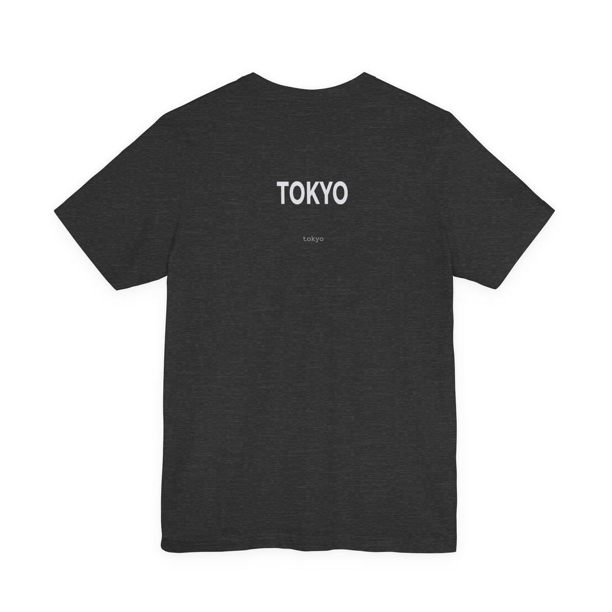 LOOK Graphic Tee — Minimal Japanese Accent Chest Print