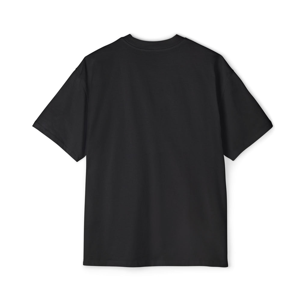 Men's Oversized Tee — Classic White Heavy Cotton Boxy Fit