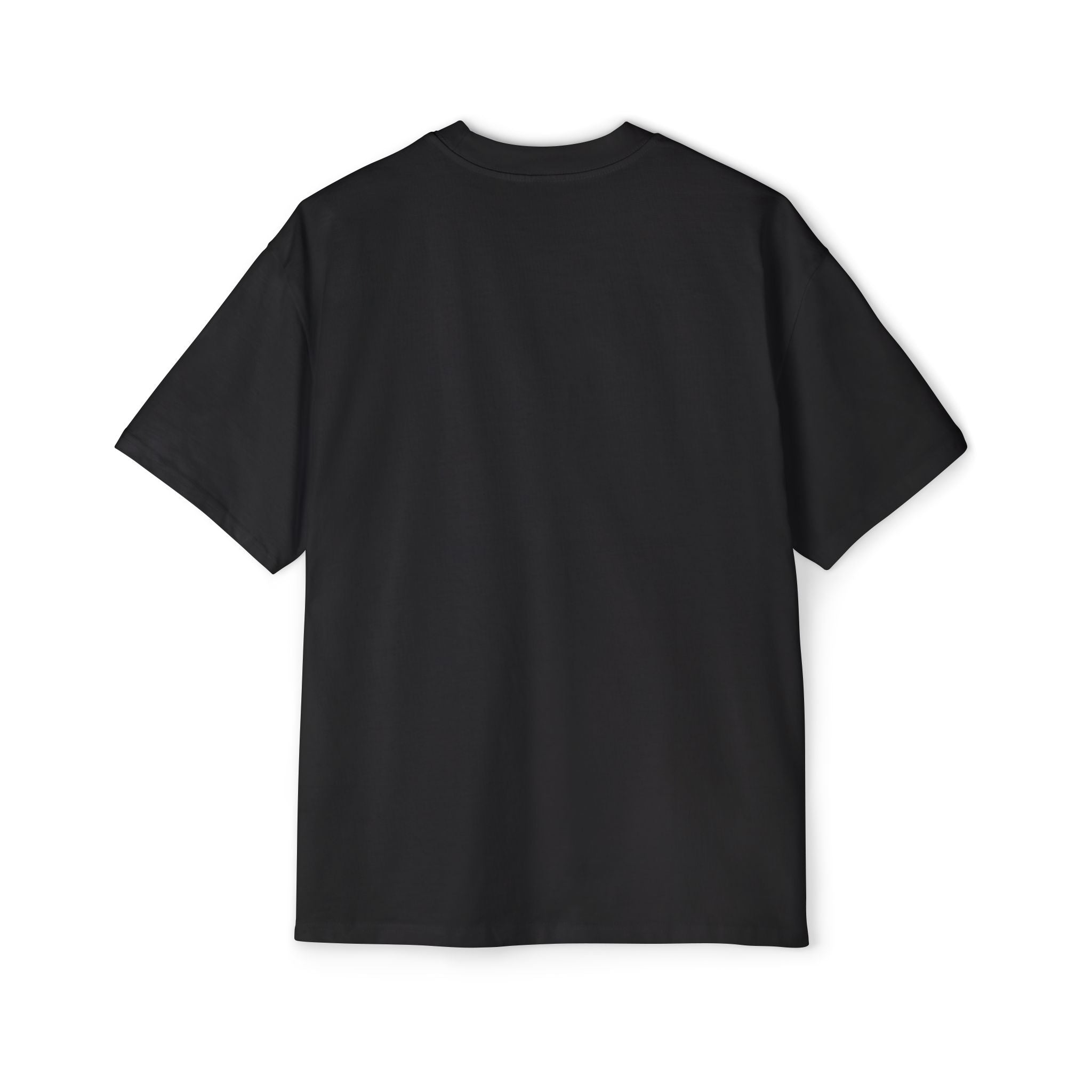 Men's Oversized Tee — Classic White Heavy Cotton Boxy Fit
