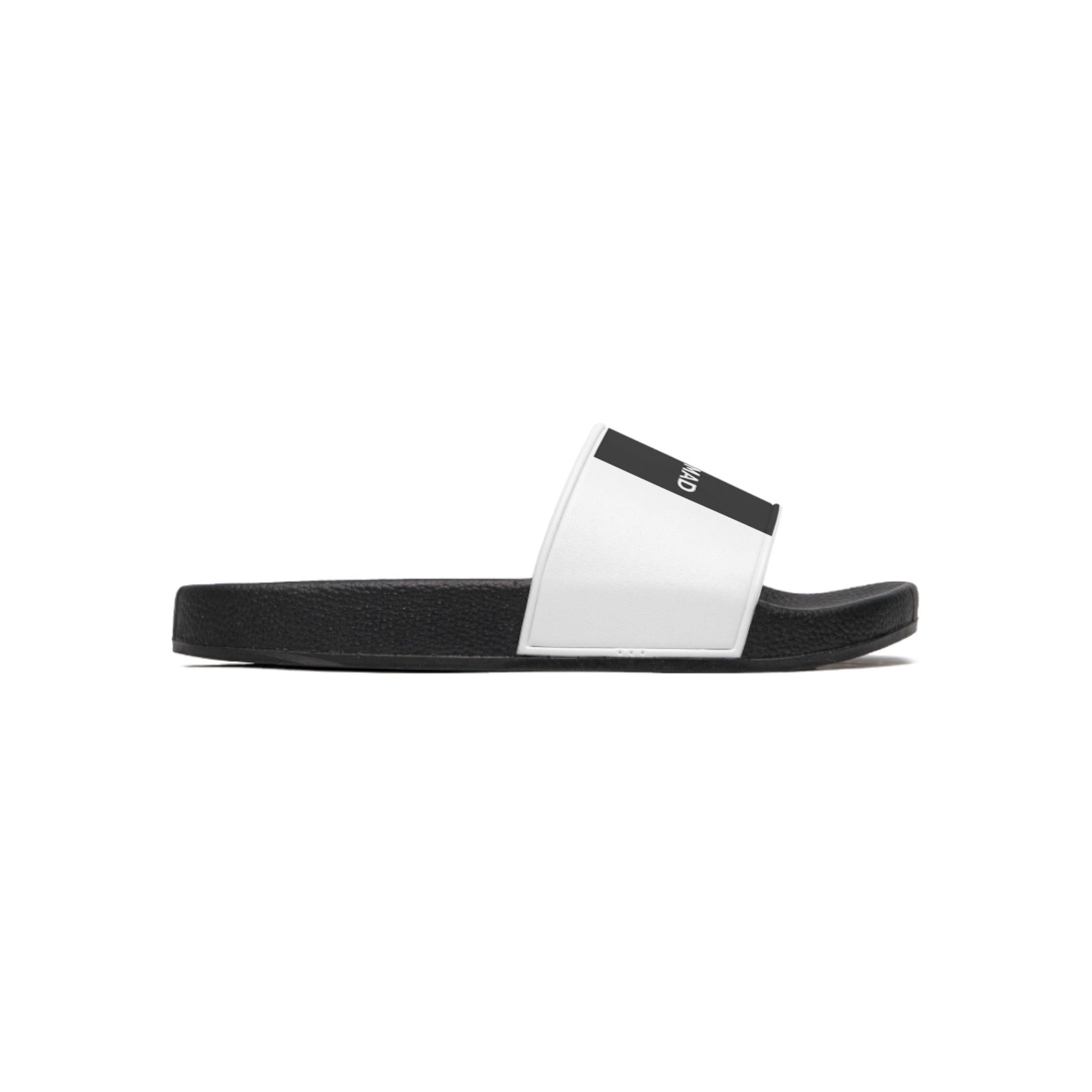 Black & White 'LOOKNOMAD' Men's Slide Sandals — Casual Pool, Beach & Everyday Slides