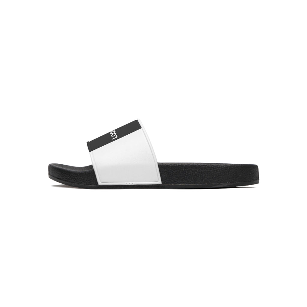 Black & White 'LOOKNOMAD' Men's Slide Sandals — Casual Pool, Beach & Everyday Slides
