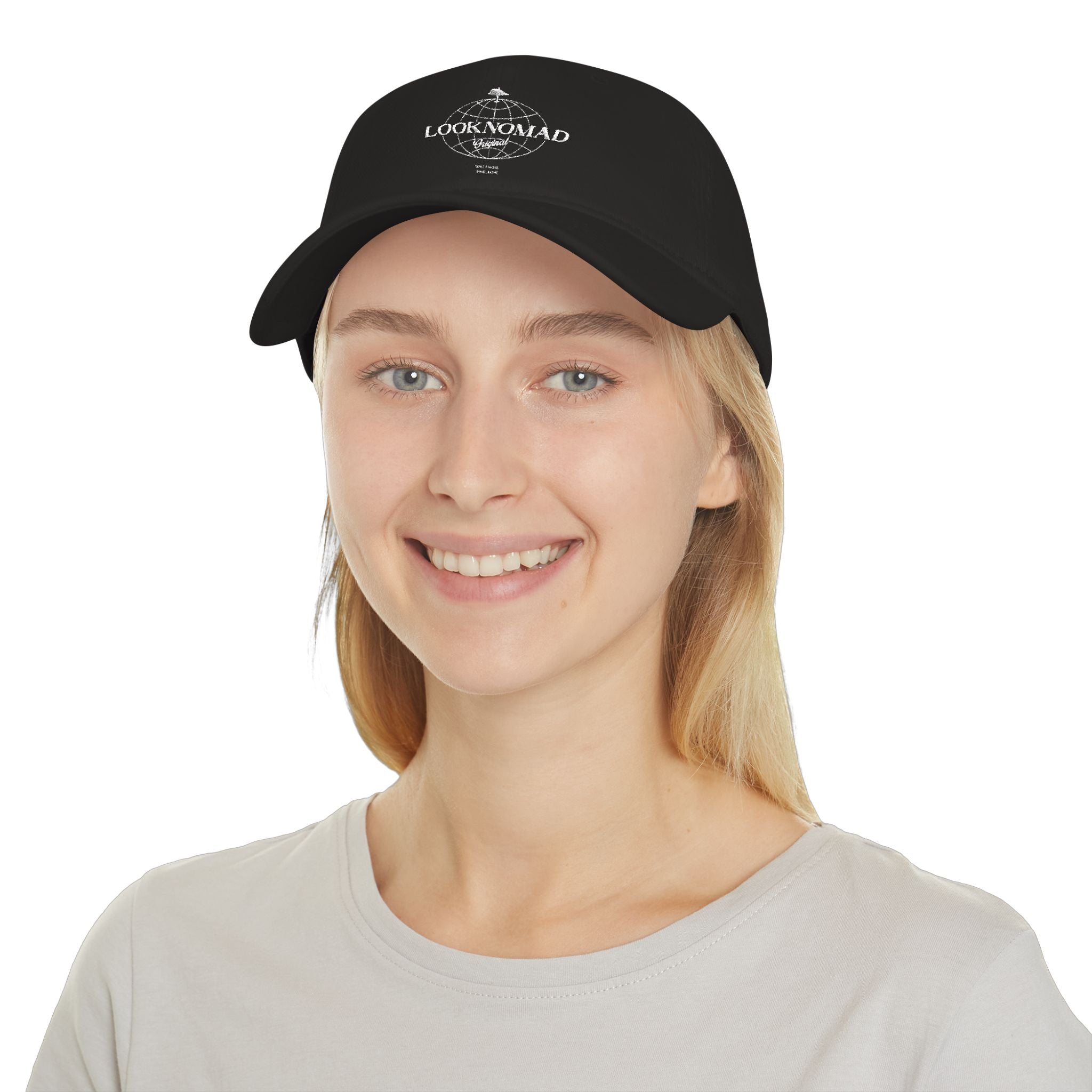 Looknomad Globe Low Profile Baseball Cap
