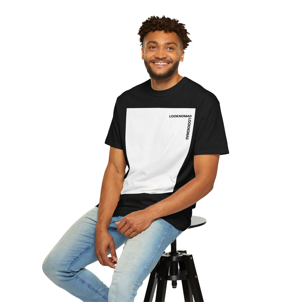 'Look Now, Look Forward' Minimalist White T-Shirt