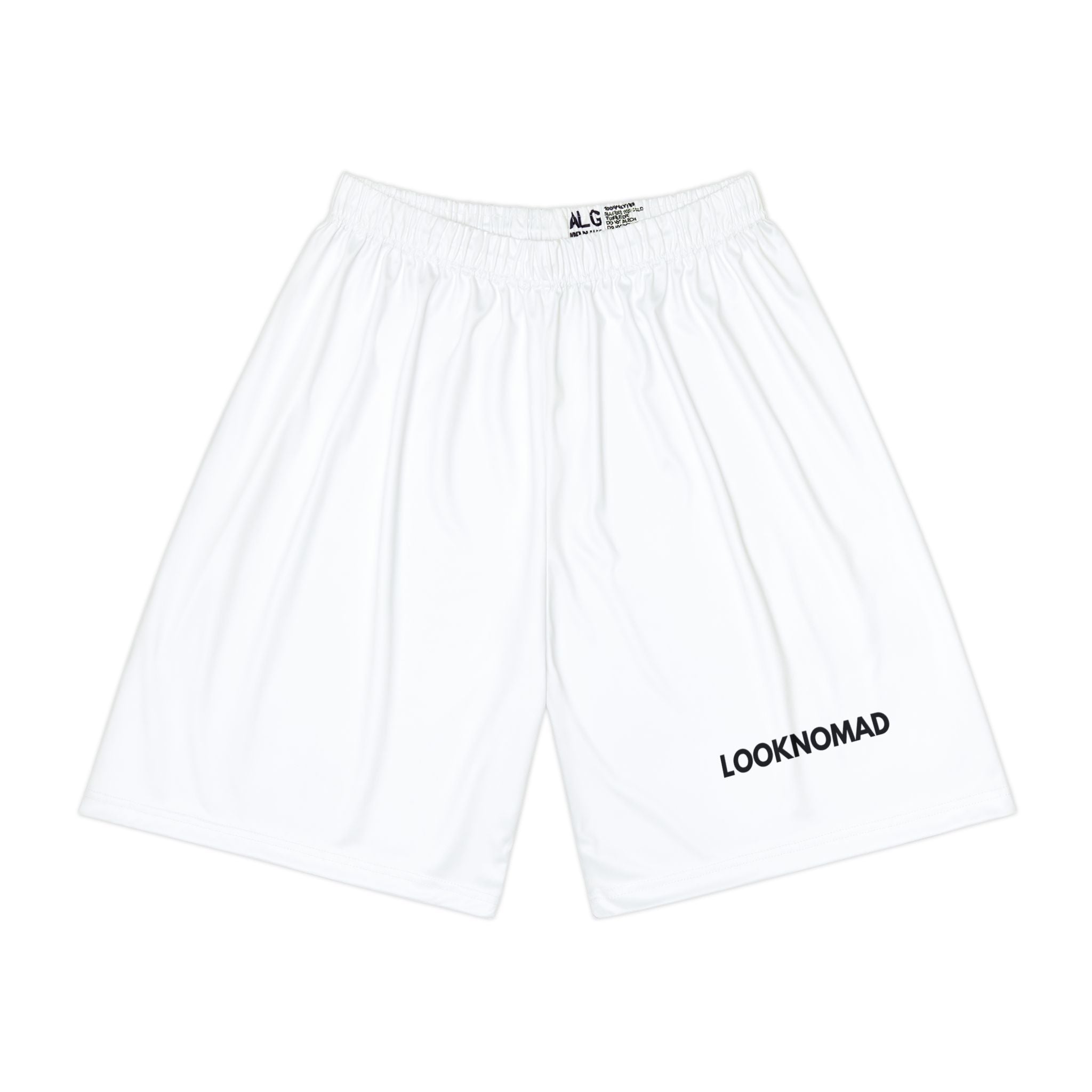 Looknomad Men's Athletic Shorts — Lightweight Sports Shorts with 'LOOKNOMAD' Logo