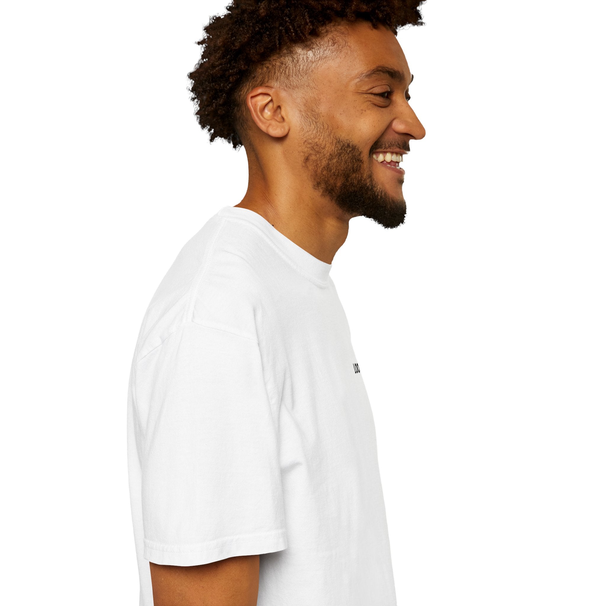 'Look Now, Look Forward' Minimalist White T-Shirt