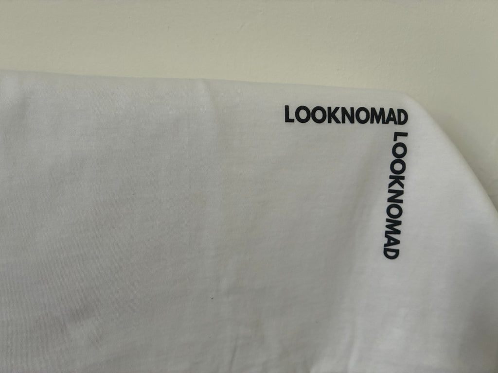 LOOKNOMAD Minimalist Corner Logo Tee
