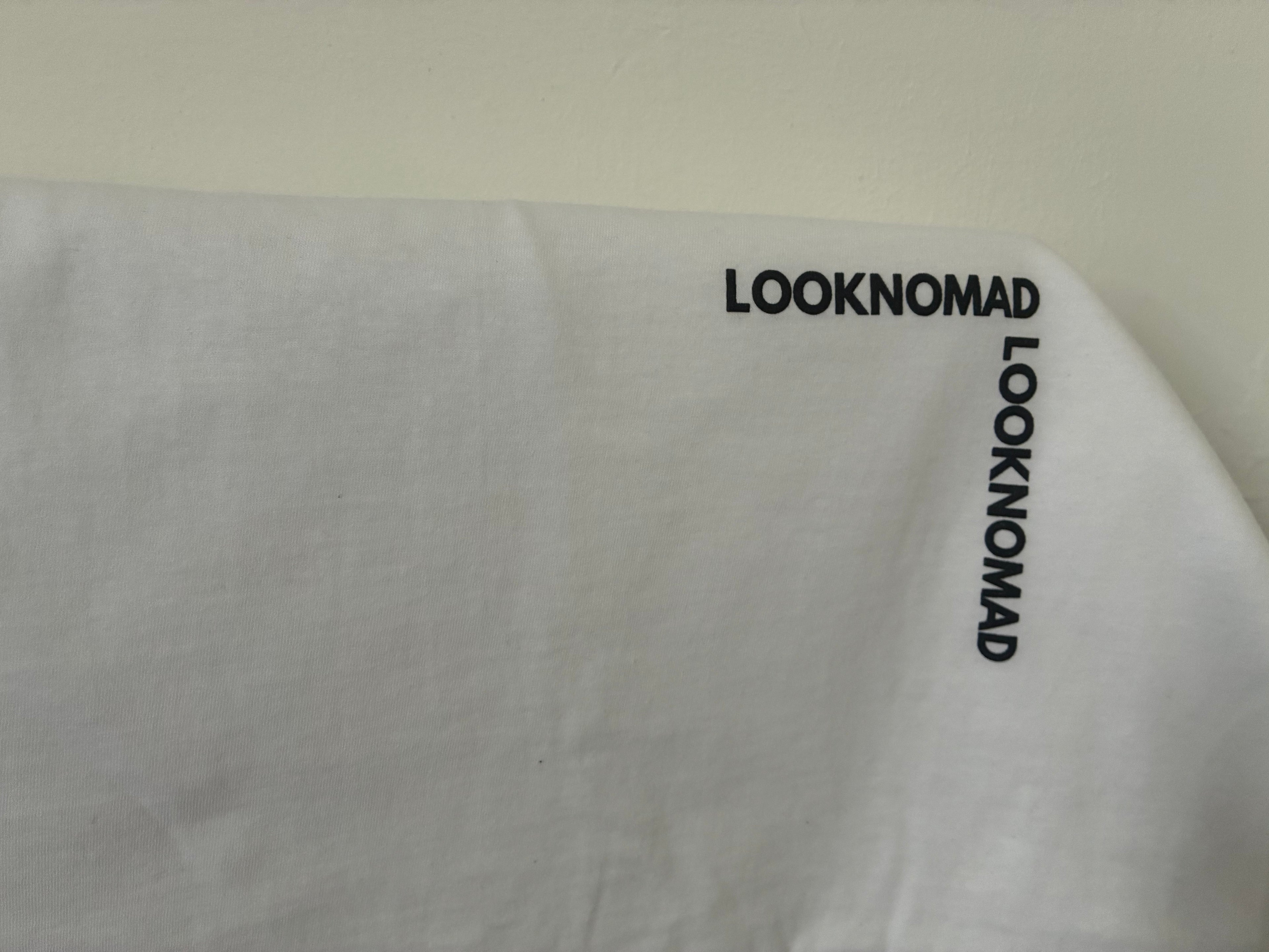 LOOKNOMAD Minimalist Corner Logo Tee