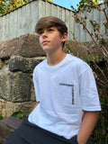 LOOKNOMAD Minimalist Corner Logo Tee